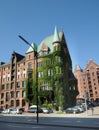 Old residential building in Hamburg Royalty Free Stock Photo