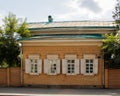 Old residential wooden house in Irkutsk. 1840s