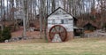 Old Restored Gristmill by the woods Royalty Free Stock Photo