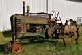 Old restored Model H tractor