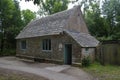 Old restored school and museum at Tyneham England UK Royalty Free Stock Photo