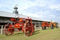 Old Restored tractors Royalty Free Stock Photo