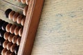 Old retro abacus Royalty Free Stock Photo