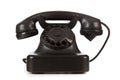 Old retro bakelite telephone Royalty Free Stock Photo