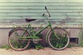 Old retro bike Royalty Free Stock Photo