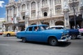 Old retro classic american car in Havana,Cuba - 5 Royalty Free Stock Photo