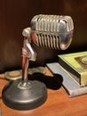 An Old Retro Microphone Royalty Free Stock Photo