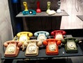 A old retro phones