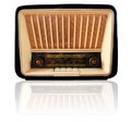 Old retro radio Royalty Free Stock Photo