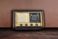 Old retro radio