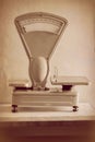 Old retro scales Royalty Free Stock Photo