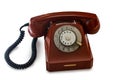 Old retro soviet telephone