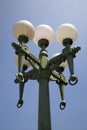 Old retro street lights