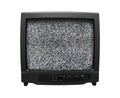 Old Retro TV noise Royalty Free Stock Photo