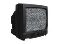 Old Retro TV noise Royalty Free Stock Photo