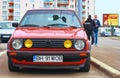 Old retro Volkswagen Golf Mk2 Royalty Free Stock Photo