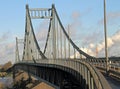 Old Rhine bridge in Krefeld Uerdingen