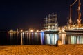 Old rigs in the port of SÃÂ¨te in HÃÂ©rault, Occitanie, France