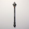 Intricate Fantasy Mace With Modern-baroque Design