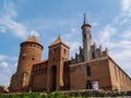 The old riuns of The Reszel teutonic castle in Warmia, Poland