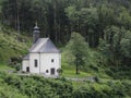 Old Road Church at Pass Lueg in Austria Europe Royalty Free Stock Photo