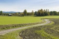 Old road Delsbo Sweden Royalty Free Stock Photo