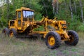 Old road grader Royalty Free Stock Photo