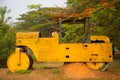 Old road roller Royalty Free Stock Photo