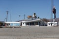 Old roadside motel and cafe Royalty Free Stock Photo