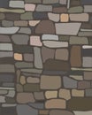 Old rock stone wall texture. vector Royalty Free Stock Photo
