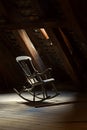 Old Rocking Chair Royalty Free Stock Photo