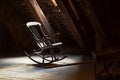 Old Rocking Chair Royalty Free Stock Photo