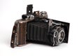 Old roll-film camera
