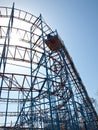 Old roller coaster Royalty Free Stock Photo