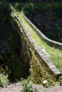 Old roman bridge of Cane on Malvaglia valley