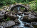 The Old Roman Bridge in Glen Lyon Royalty Free Stock Photo