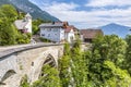 Old roman bridge in Grins, Tyrol