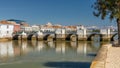 Old Roman Bridge, Tavira, Portugal.