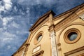 Old Roman church with sky Royalty Free Stock Photo