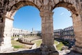 Old Roman coliseum Royalty Free Stock Photo