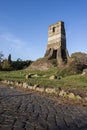 Old Roman ruin in Via Appia Antica (Rome, Italy)