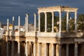 Old Roman Theatre in Merida Royalty Free Stock Photo