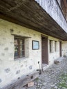 Old Romanian traditional inn at the Village Museum of Valcea County Royalty Free Stock Photo