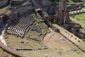Old Romans Theater in Volterra Royalty Free Stock Photo