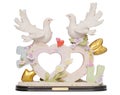 Old romantic statuette Royalty Free Stock Photo