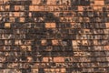 Old roof tiles made of terracotta Royalty Free Stock Photo