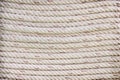 Old rope texture with seamless patterns for white light brown background Royalty Free Stock Photo