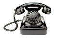 Old rotary phone Royalty Free Stock Photo
