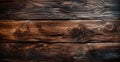 Old rotten wood texture, dark natural background - AI generated image Royalty Free Stock Photo