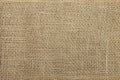 Old, rough hessian sack cloth texture